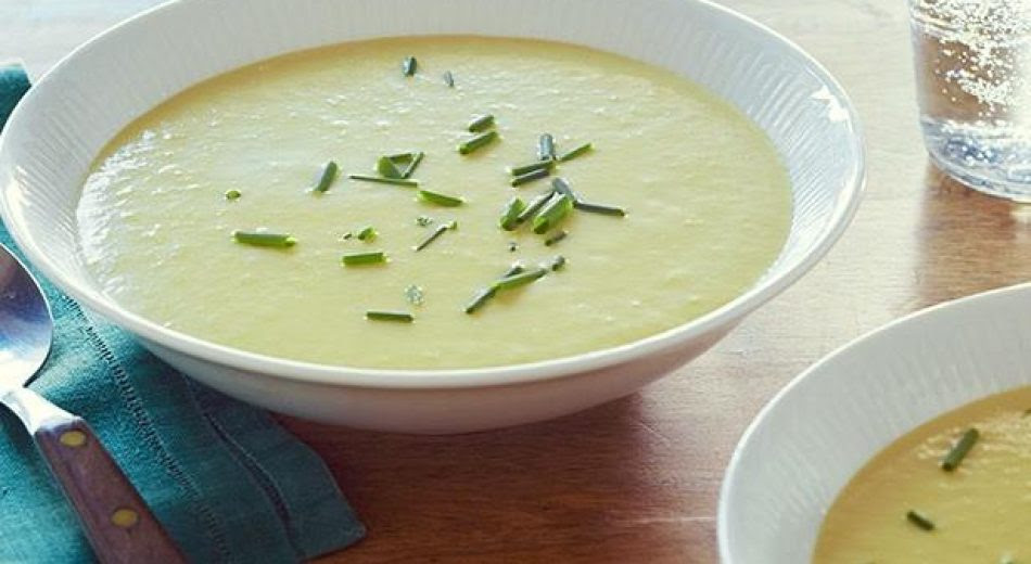 Crema blanca de verduras