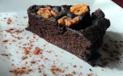 Browni saludable de boniato